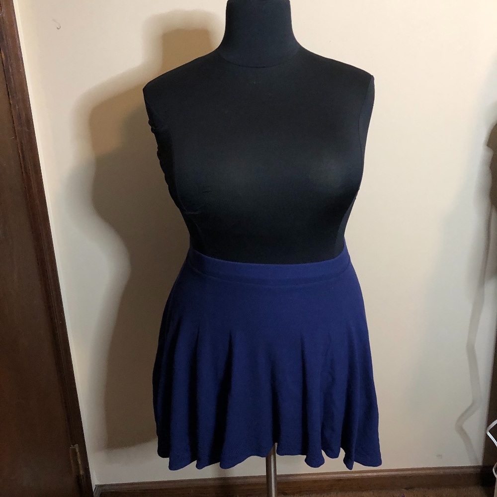 Lauren Conrad Blue Skirt